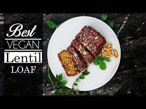 Best Vegan Lentil Loaf / Thanksgiving vegan loaf