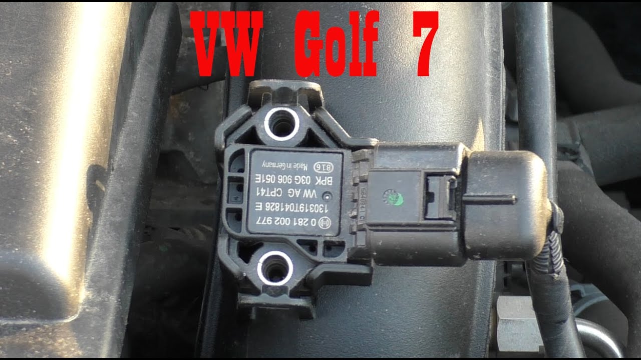 VW Golf 7: Wechsel Sensor Ladedruck 