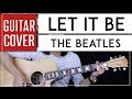 Let it be guitar cover acoustic  the beatles  tabs  chords