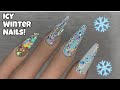 Icy Winter Nails | Blingline