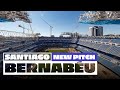 🌱 New pitch at Real Madrid's Santiago Bernabéu stadium!