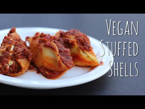 Vegan Stuffed Shells