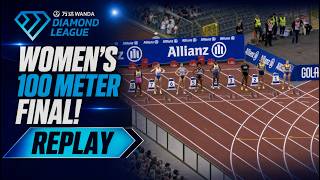Watch : Womens 100 Meter Final Replay And Analysis 2026 Brussels Diamond League