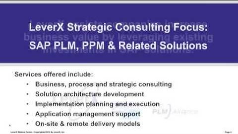 Fundamentals of SAP RD in PLM 7 02 Video Preview 2012 09 28