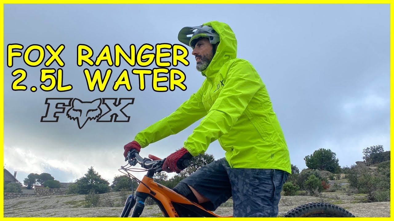 Chaqueta FOX RANGER 2.5l Water 🕺 Siempre seco | Living Enduro MTB - YouTube