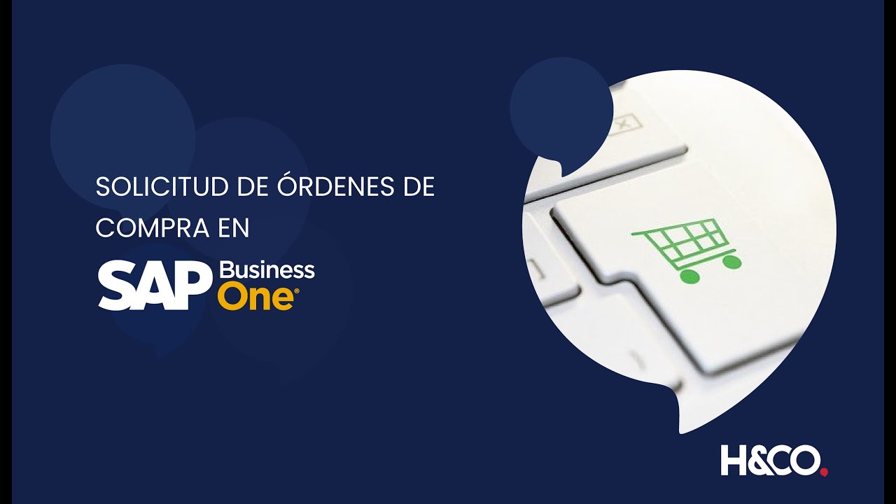Solicitud de órdenes de compra en SAP Business One - YouTube