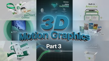 How to MASTER 3D Motion Graphics in After Effects│Part 3