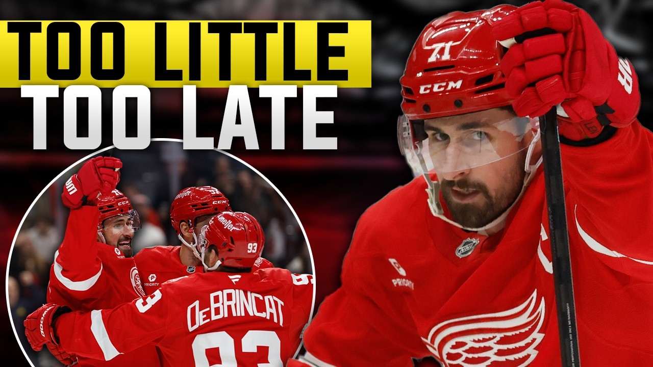 Detroit Red Wings DOMINATE FLYERS, Is it TOO LATE for a Playoff Push ...
