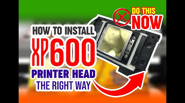 𝐇𝐨𝐰 𝐭𝐨 𝐈𝐧𝐬𝐭𝐚𝐥𝐥 𝐚𝐧 𝐗𝐏𝟔𝟎𝟎 𝐏𝐑𝐈𝐍𝐓𝐄𝐑  𝐇𝐄𝐀𝐃 𝐭𝐡𝐞 𝐑𝐈𝐆𝐇𝐓 𝐰𝐚𝐲 - 𝐀 𝐌𝐮𝐬𝐭 𝐖𝐀𝐓𝐂𝐇!!!