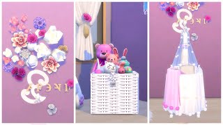 BOHO PINK PRINCESS NURSERY    No CC   |   The Sims 4