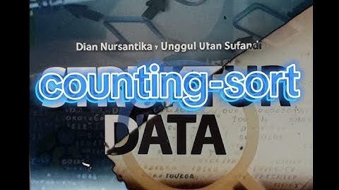 TUGAS 2 STRUKTUR DATA (COUNTING SORT)