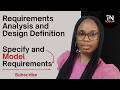 Study BABOK| Requirements Analysis Design Definition|Specify Model Requirements| Business Analysis