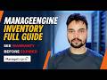 ManageEngine Endpoint Central Inventory Module Tutorial | IT Asset Management Step by Step