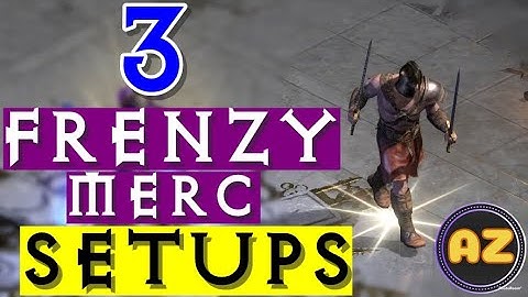 Keep your Act 5 frenzy merc ALIVE! 3 budget gear setups - Diablo 2 Resurrected