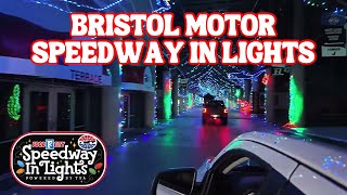 Bristol Motor Speedway In Lights Full Ride Through 2025