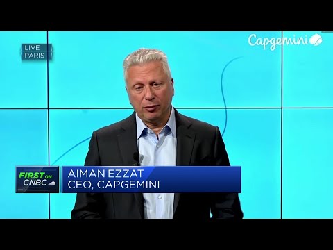 Capgemini CEO says the appetite from clients for digital transformation remains 'extremely strong'