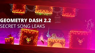 Geometry Dash 2.2 - MDK's secret song leak from 2018 (UNEDITED) Resimi