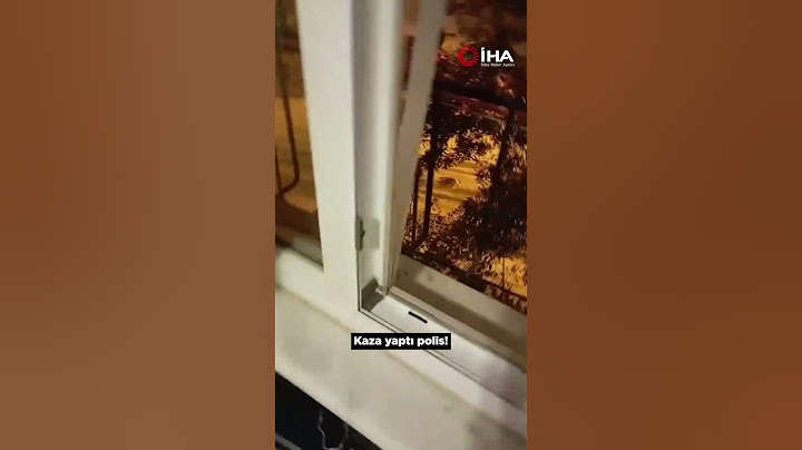 Eyüpsultan’da bir vatandaş "Bak polise ne güzel iniyor" dediği an polis aracı kaza yaptı!