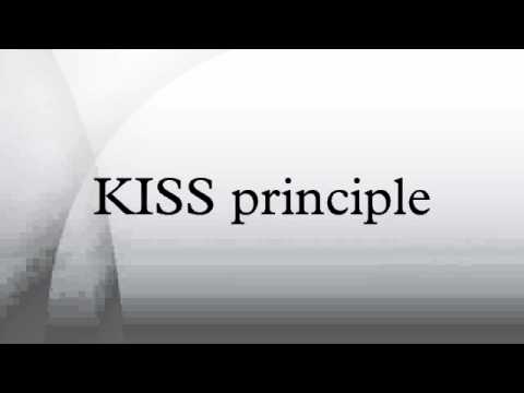 Kiss Principle Youtube