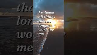 “I release” minute affirmations #letgoofstress #release #stressfreemind #shortsfeed #shortsvideo