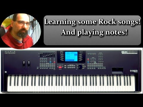 Music Livestream| Let's learn some rock songs on keyboards!