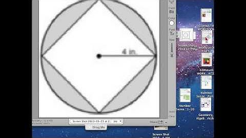 MTEL MATH ~ Inscribed Shapes Part 1 ~ Chris Abraham ~ GOHmath.com