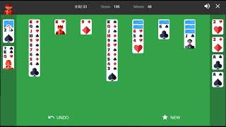 Google Solitaire Jan. 11, 2026