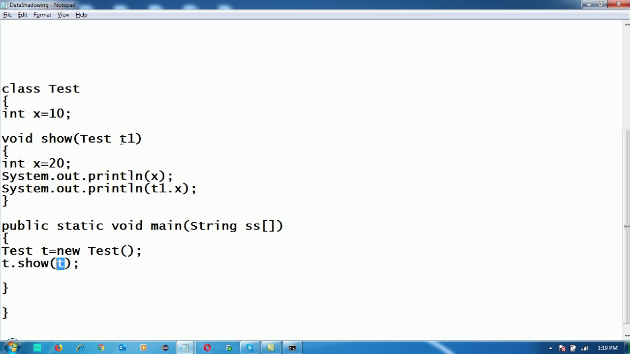 Use of This Keyword in Java | This keyword In Hindi | Java In Hindi ...