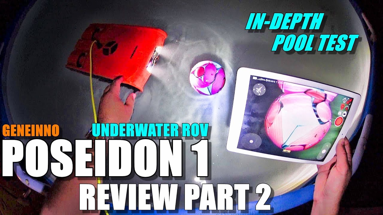 Geneinno Poseidon 1 Fpv Underwater Drone Rov Review Part 2 In