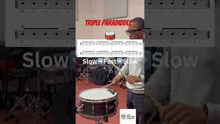 🥁Triple Paradiddle Made Easy | Beginner Rudiment Breakdown🥁 #drums #rudiments #keltonnorris