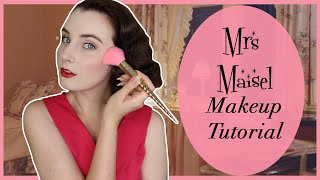 Mrs Maisel Makeup Tutorial - Midge Maisel's Simple Daily Makeup Look with Miss MonMon