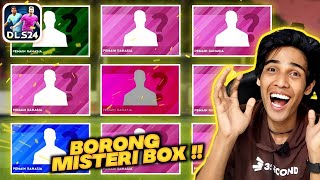 DAPAT PEMAIN LANGKA DI MISTERI BOX!! untuk pertama kalinya nyobain borong misteri box GAME DLS2024