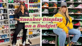 Creating my DREAM SNEAKER CLOSET | Budget Friendly Sneaker Display