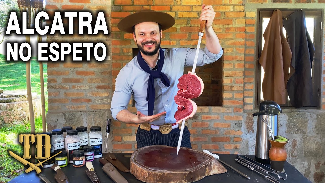 Alcatra no Espeto!  Netão! Bom Beef #147 