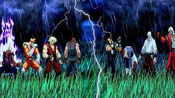 SNK VS Capcom || Evil Villains || Kusangai O.Iori N.Geese G.Rugal Vs E.Ryu E.Ken S.Akuma F.Bison ||