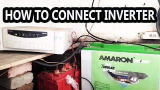 ✅ [ Hindi ] How to select & connect an INVERTER easy way ⚡⚡⚡⚡⚡