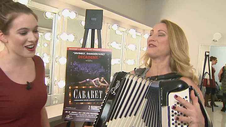 'Cabaret' cast member teaches Katie the accordion