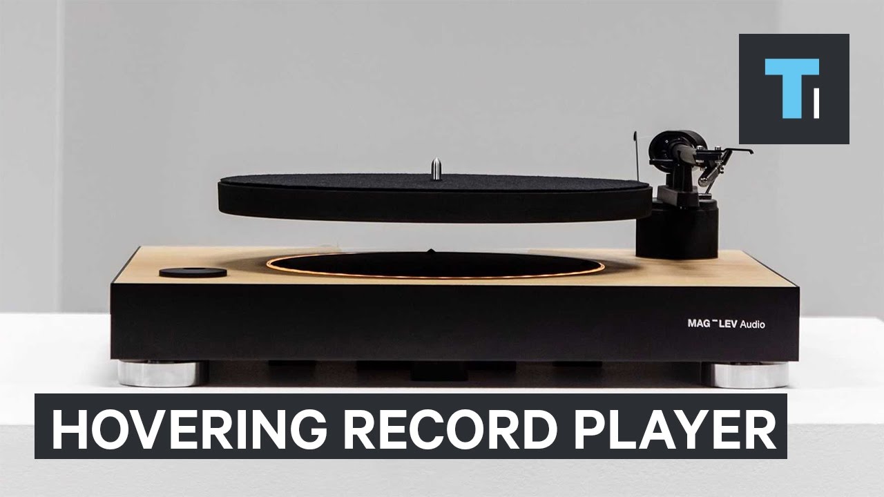 Turntable by MAGLEV plays records in midair YouTube
