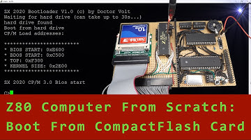 DIY Z80 Retro Computer #5: Boot From CompactFlash Card