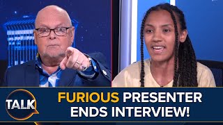 'BREAK NOW!' Furious James Whale ENDS Interview With ProPalestine Activist Fiona Lali