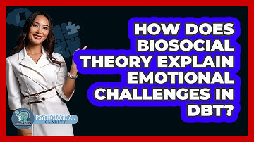 How Does Biosocial Theory Explain Emotional Challenges In DBT? - Psychological Clarity
