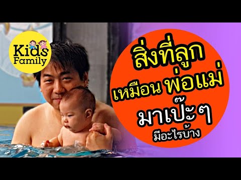 สำเนาถูกต้อง ลูกถอดแบบพ่อแม่ มีอะไรบ้าง| วิธีเลี้ยงลูก | Kids Family