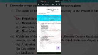 CMA Inter Paper 5 Business Law & Ethics Full Solutions June 2026 | ICMAI Exam Solutions | AIR 6