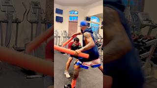 Pool Noodles Boxing Drills! 🔥🥊 #boxing #motivation #sports #discipline #fitness #world