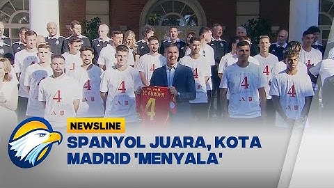 Spanyol Juara Euro 2024, Morata Cs  Disambut Meriah Pendukung [Newsline]