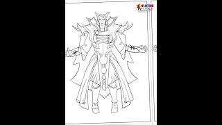 Dota 2 Coloring Pages Collection