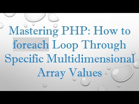 Mastering PHP: How