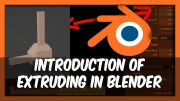 Blender 3.6 Essentials: Step-by-Step Extruding Tutorial for Beginners