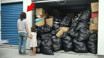 Homeless Mom Won a Storage Unit Packed With Junk — What They Found Inside Changed Their Lives.