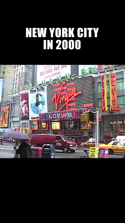 New York City in #2000 #nyc  #2000s  #2000  #nostalgia #shorts